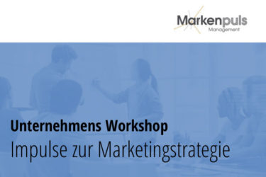 Marketing & Vertrieb Strategie Workshop im Unternehmen